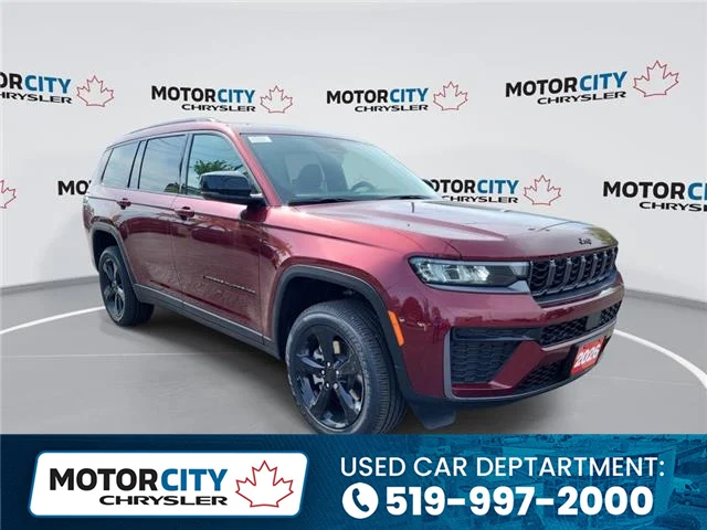 2026 Jeep Grand Cherokee L Base, demo, at Motor City Chrysler Windsor