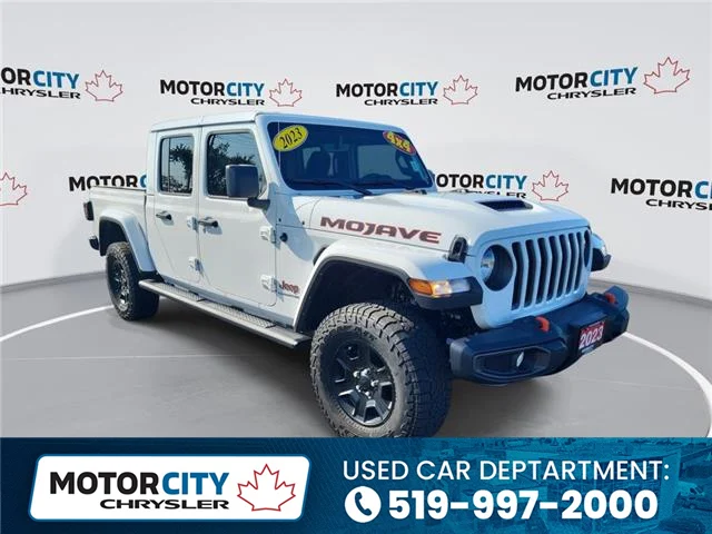 2023 Jeep Gladiator Mojave, used, at Motor City Chrysler Windsor